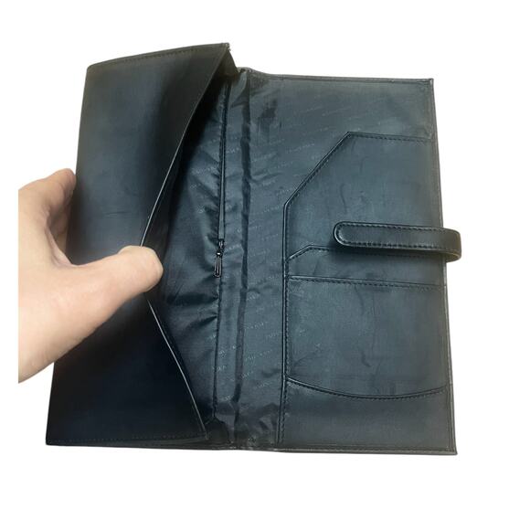 Vtg Silversea Cruises Travel Wallet Organizer Passport Holder Excellent Conditio - Picture 2 of 5